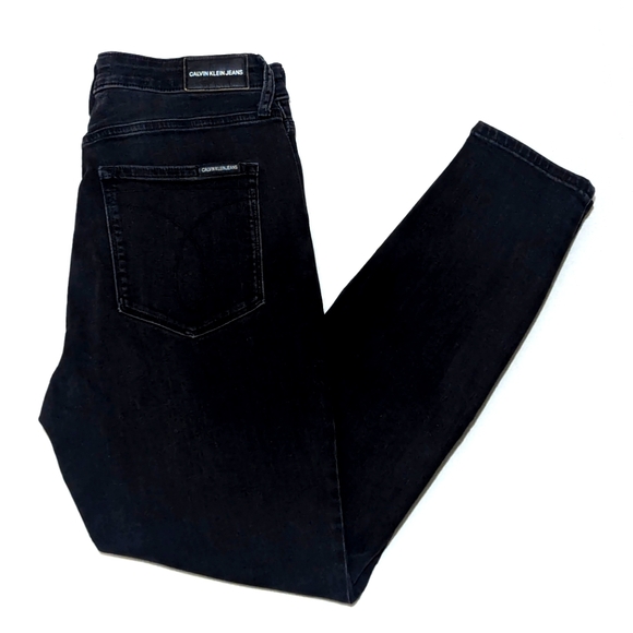 Calvin Klein | High Rise | Skinny Jeans | Casual Grunge | Stretchy | Soft | Boho - Picture 1 of 12